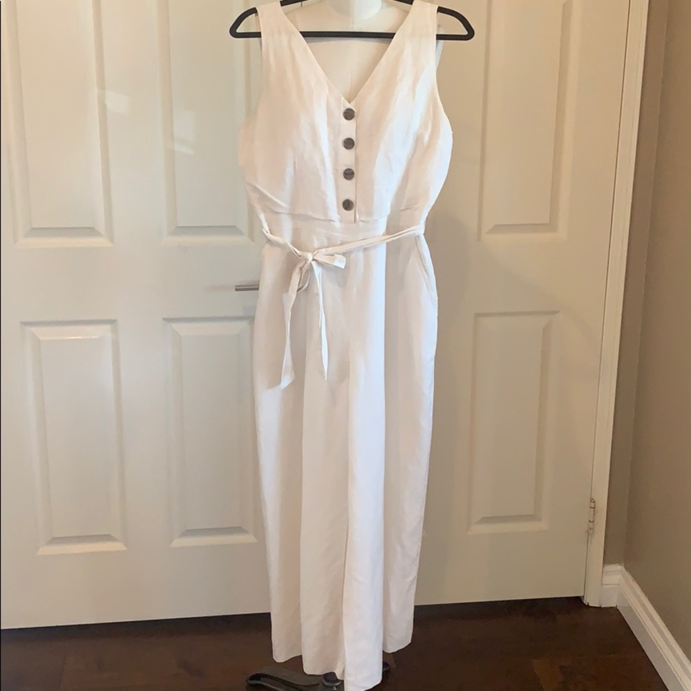 LOFT Linen Jumpsuit